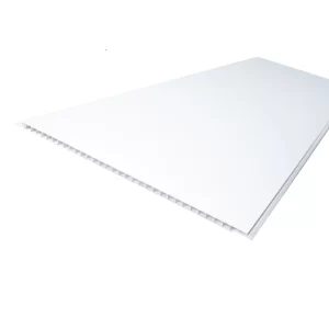 Cielo raso pvc blanco mate - 4.75 m x 0.30m x 8mm