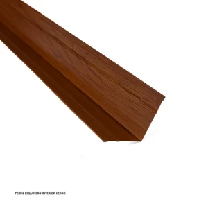 Perfil sm esquinero interior - 3m cedro