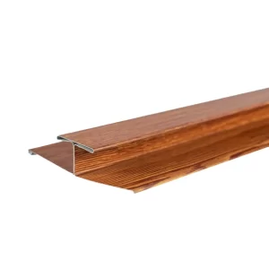 Perfil sm h exterior - 3m nogal corrug